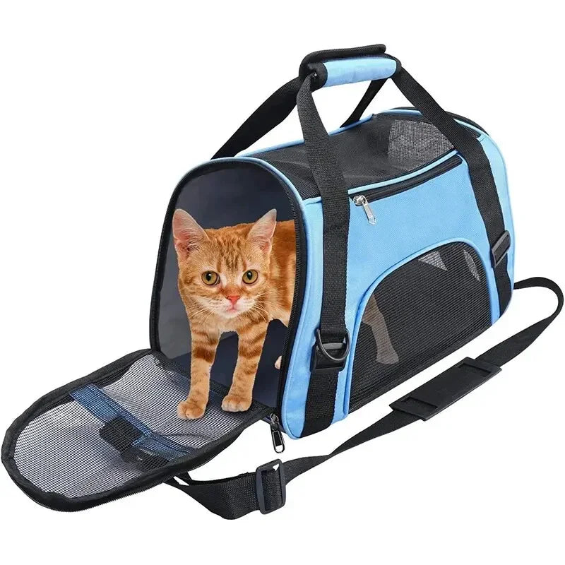 Breathable Mesh Cat Carrier