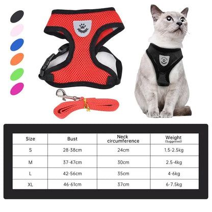 Adjustable Pet Harness Set